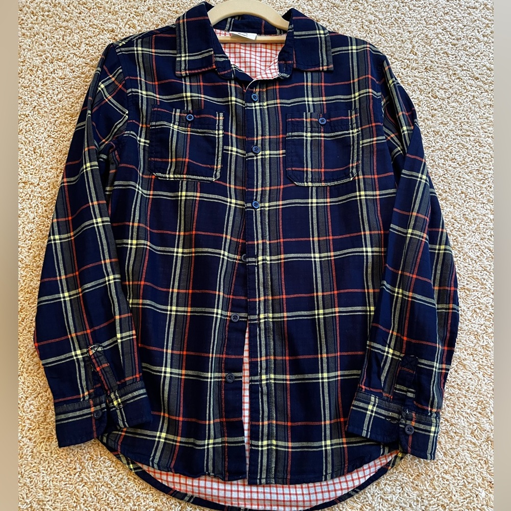 Crazy 8 boys flannel shirt